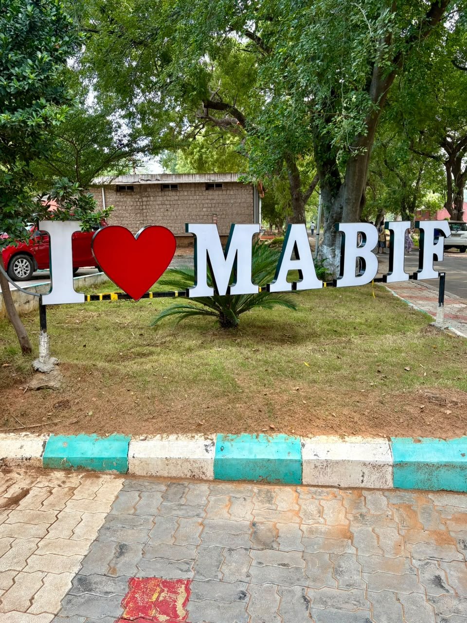 I love MABIF sign at the MABIF campus